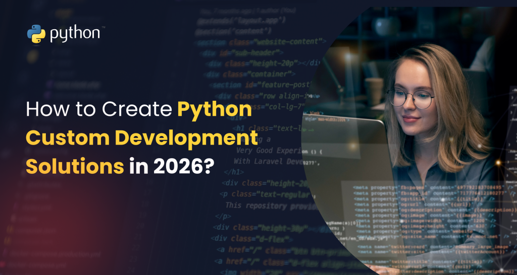 Build smart solutions with Python custom development